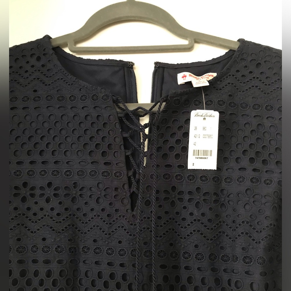 NWT Brooks Brothers Dress SZ 2 - Picture 2 of 7